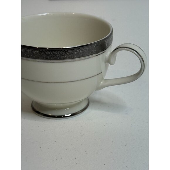 Mikasa Palatial Platinum Dinnerware Fine China Footed Cup Dining Tableware Tea - Picture 3 of 5